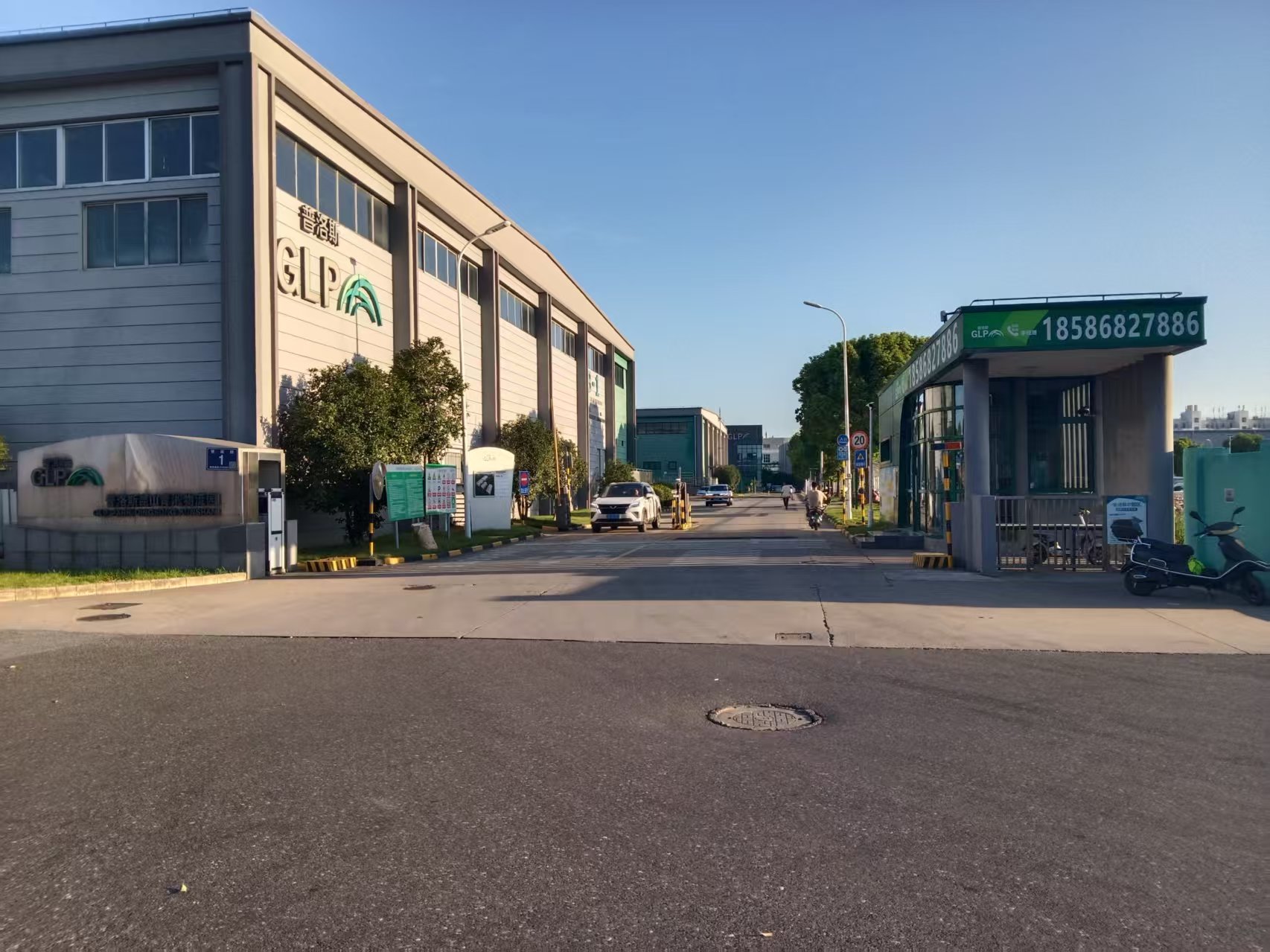 沪士电子普洛斯北邊停車場&南大 廳安防弱電工程